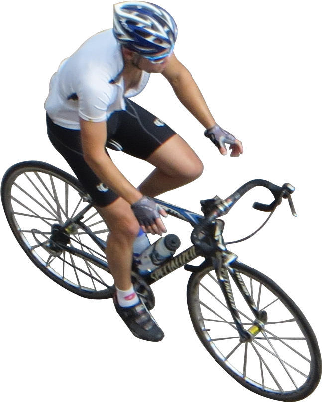 Ride A Bike Png Transparent Ride A Bike Images - Cycling Top View, Png Download PNG with transparent background