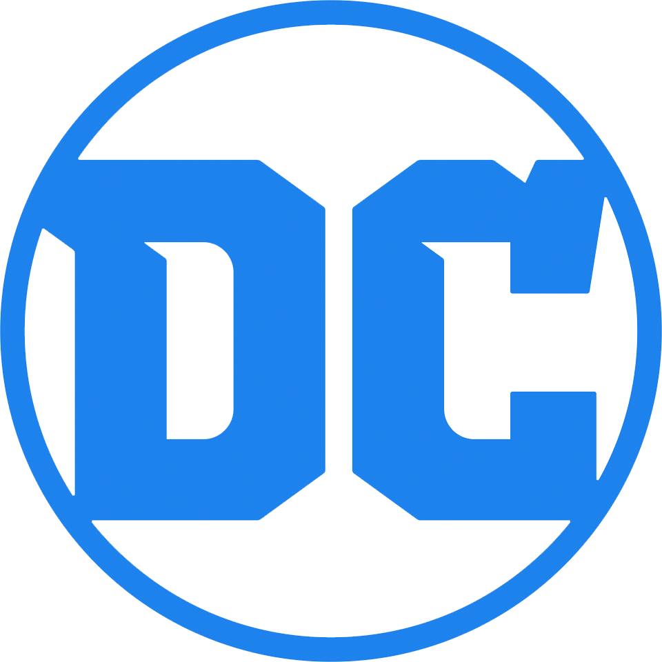 D C Comics Logo Blue Background