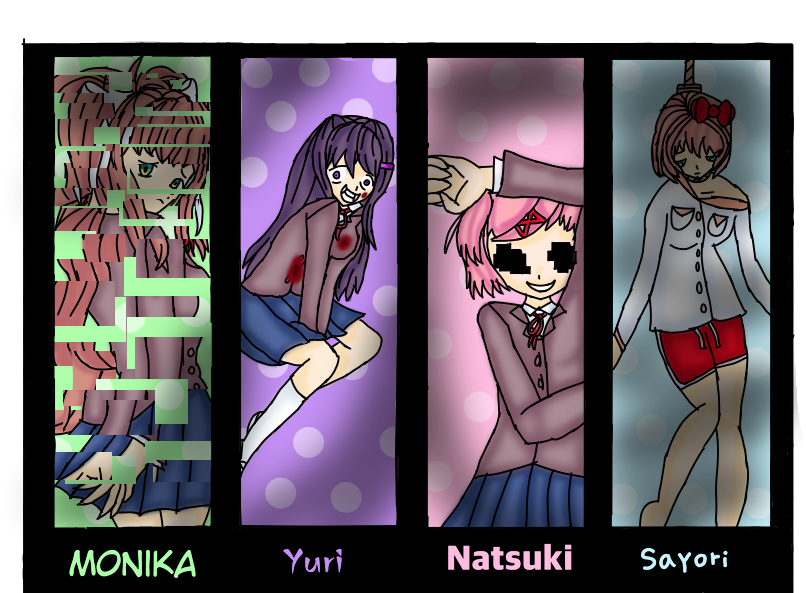 Doki Doki Literature Club - Doki Doki Literature Club Yuri And Natsuki Comic, HD Png Download PNG with transparent background