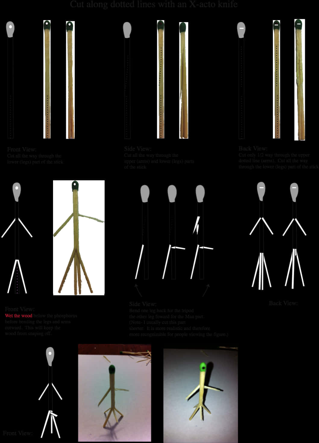 D I Y Stickman Figure Tutorial