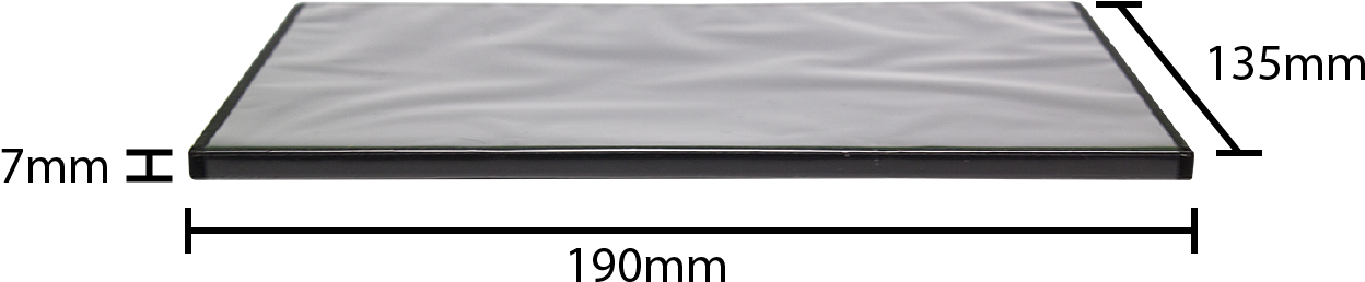 D V D Case Dimensions PNG with transparent background