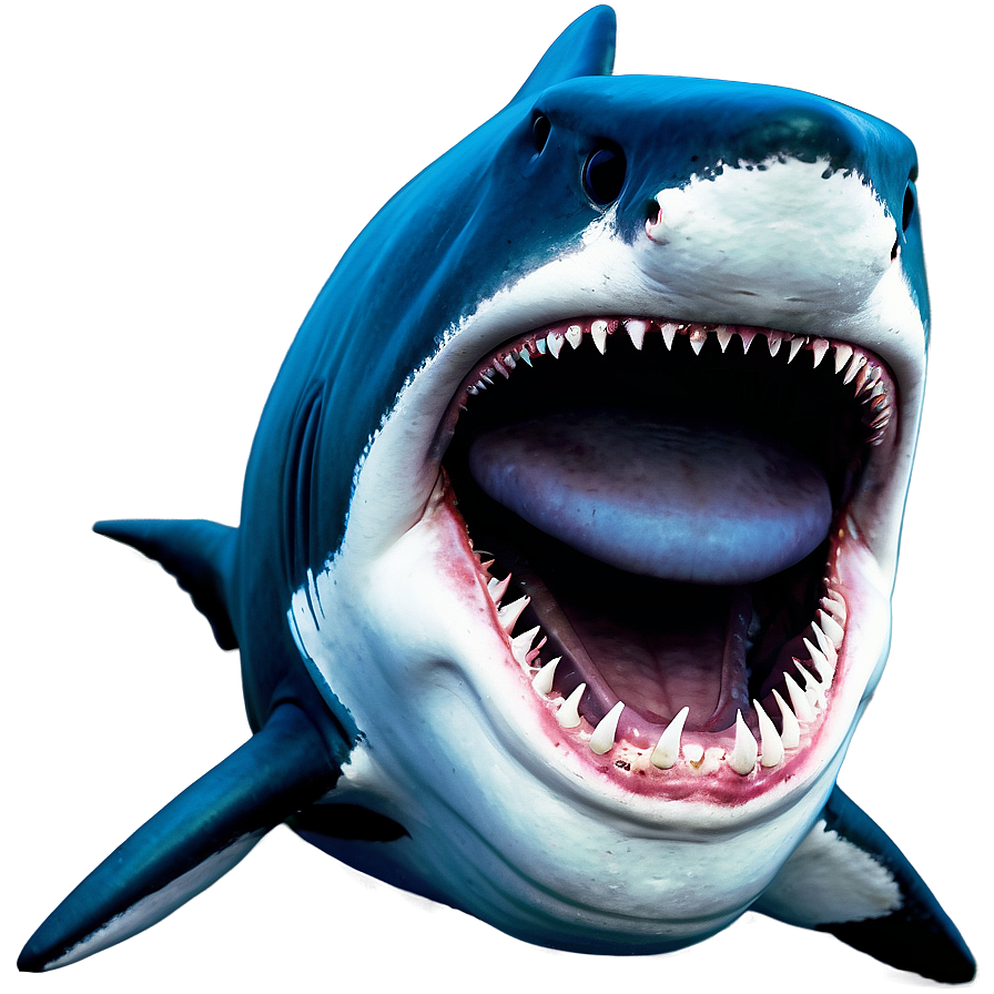 Daddy Shark Blue PNG yya PNG image with a transparent background, free high-resolution download