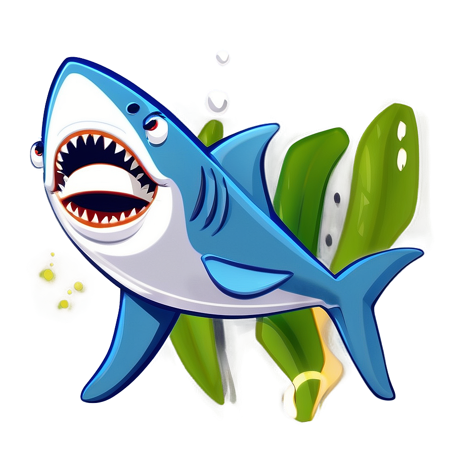 Daddy Shark Cartoon PNG nsg59 PNG image with a transparent background, free high-resolution download