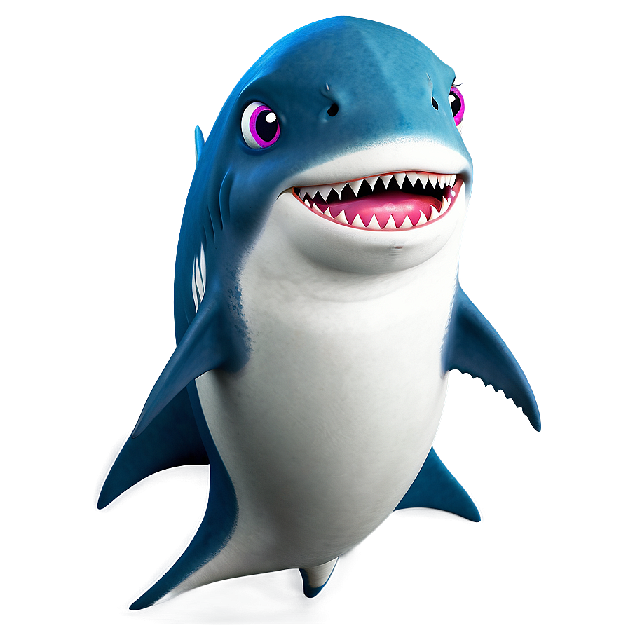 Daddy Shark Cute PNG 83 PNG image with a transparent background, free high-resolution download