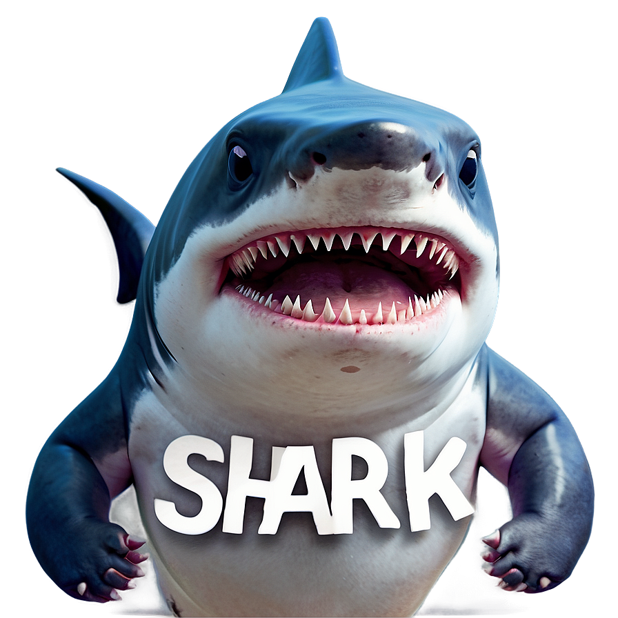 Daddy Shark Cute PNG wxb PNG image with a transparent background, free high-resolution download