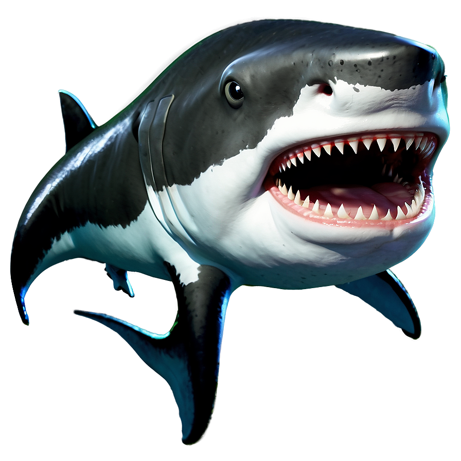 Daddy Shark Illustration PNG mxs77 PNG image with a transparent background, free high-resolution download