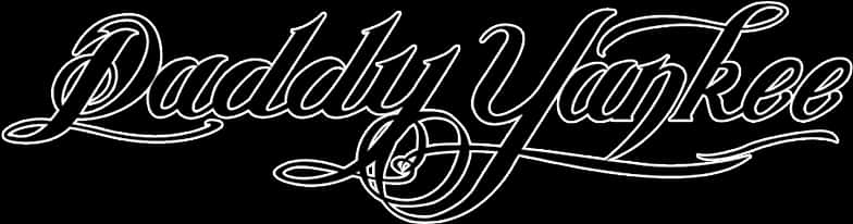 Daddy_ Yankee_ Logo_ Black_ Background