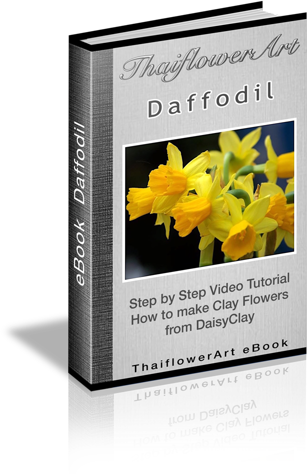 Ebook Daffodil - Flower - Polymer Clay Blossom Tutorial, HD Png Download PNG with transparent background