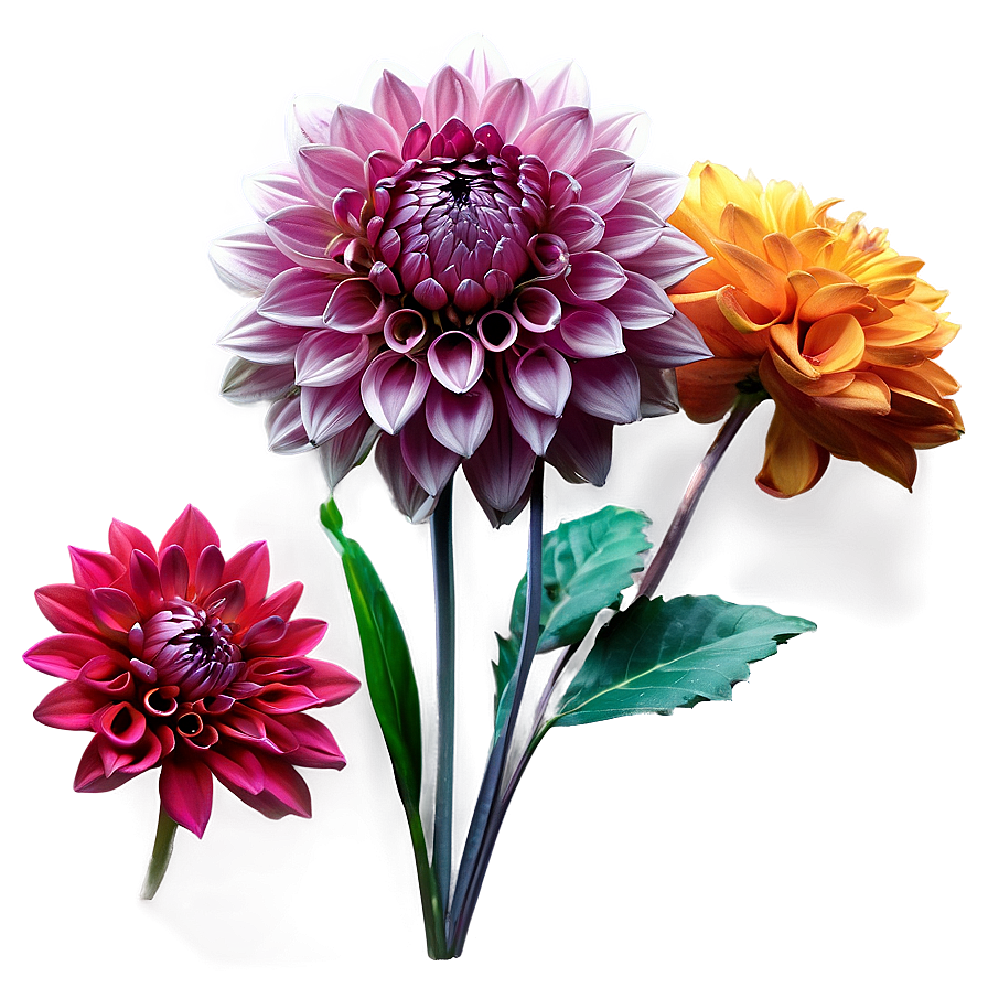 Dahlia Floral Arrangement Png Jby