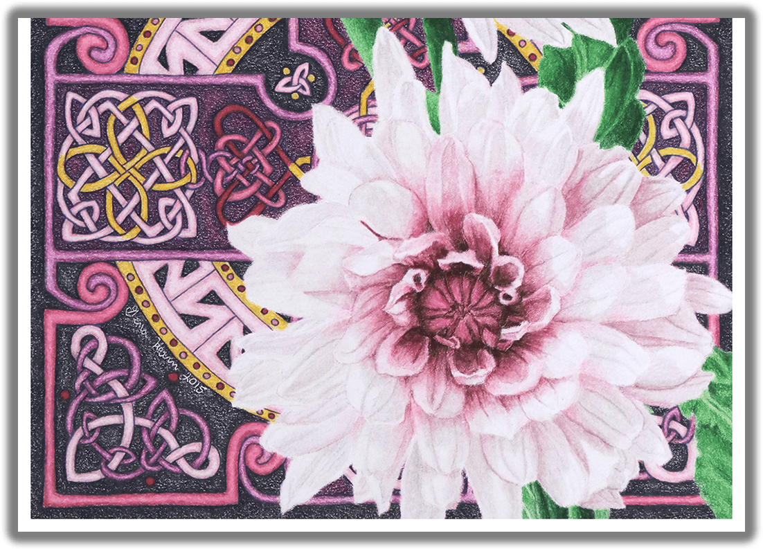 Forever Thine Single Dahlia Greeting Card - Dahlia, HD Png Download PNG with transparent background