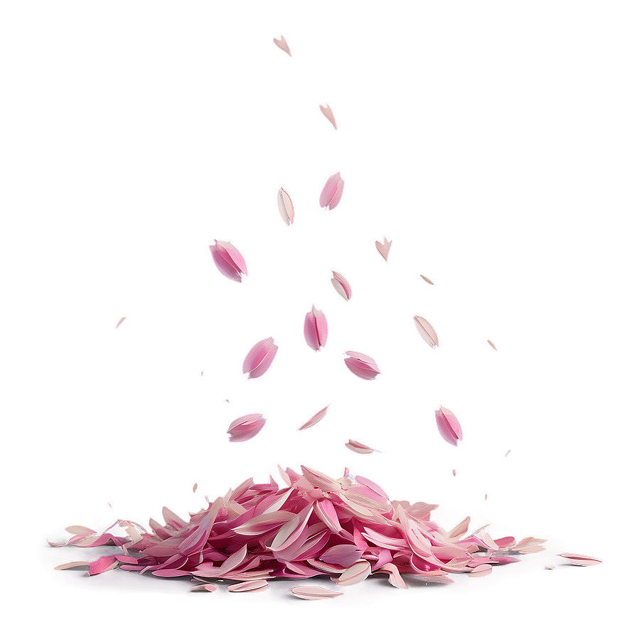 Dahlia Petals Falling Png 83