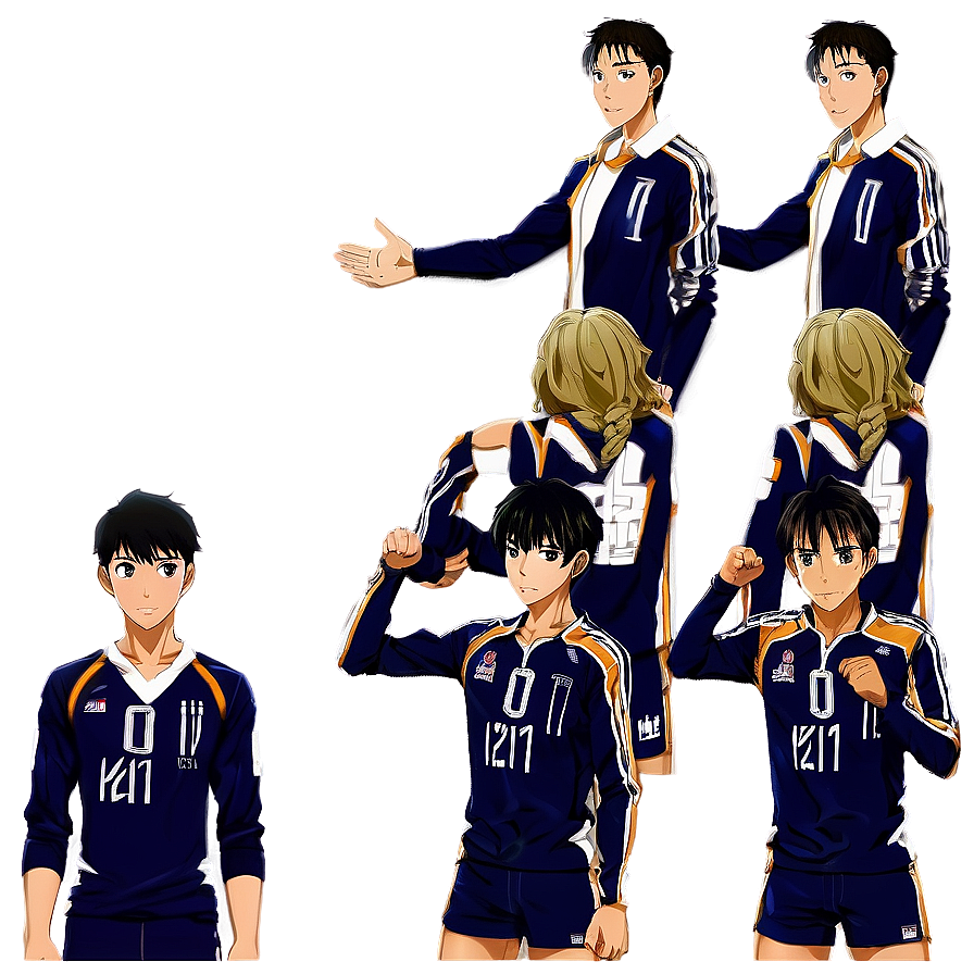 Daichi Sawamura Leadership Haikyuu Png Wel