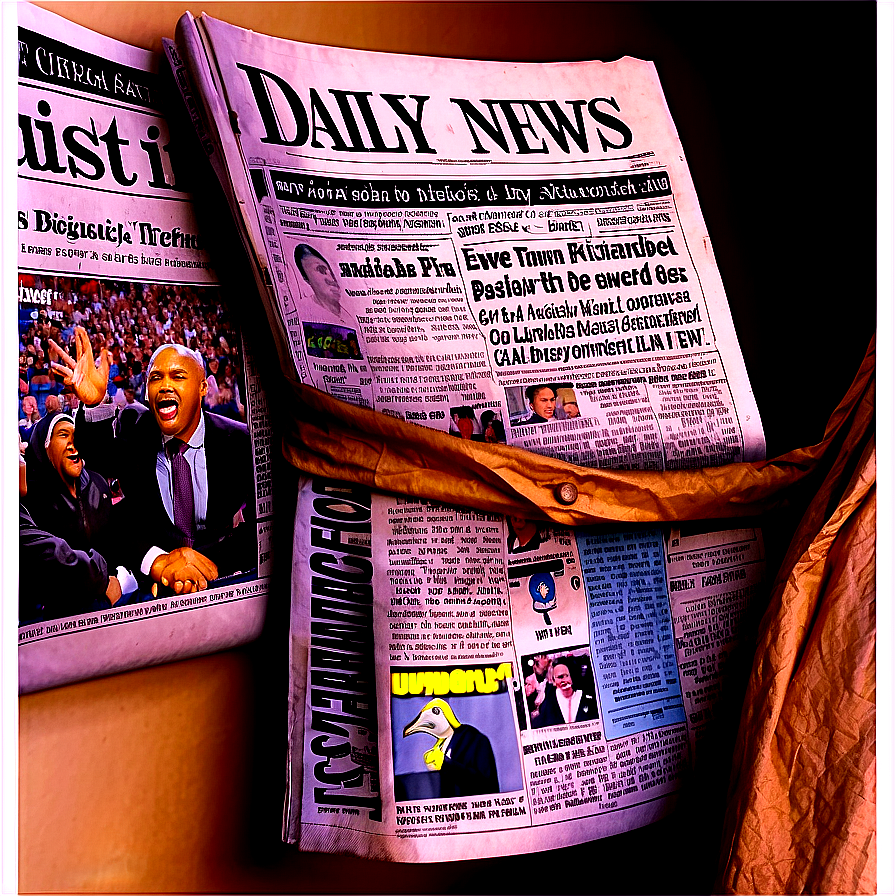 Daily News Newspaper PNG bpm PNG image with a transparent background, free high-resolution download