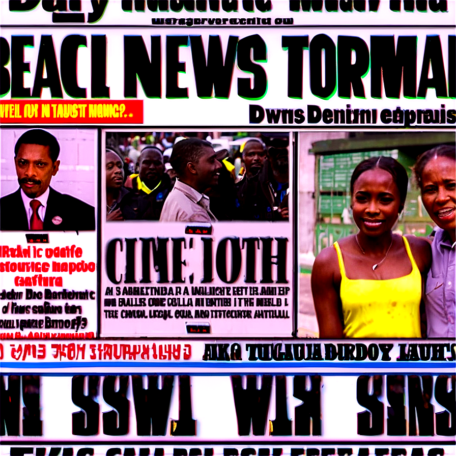 Daily News Newspaper PNG cig69 PNG image with a transparent background, free high-resolution download
