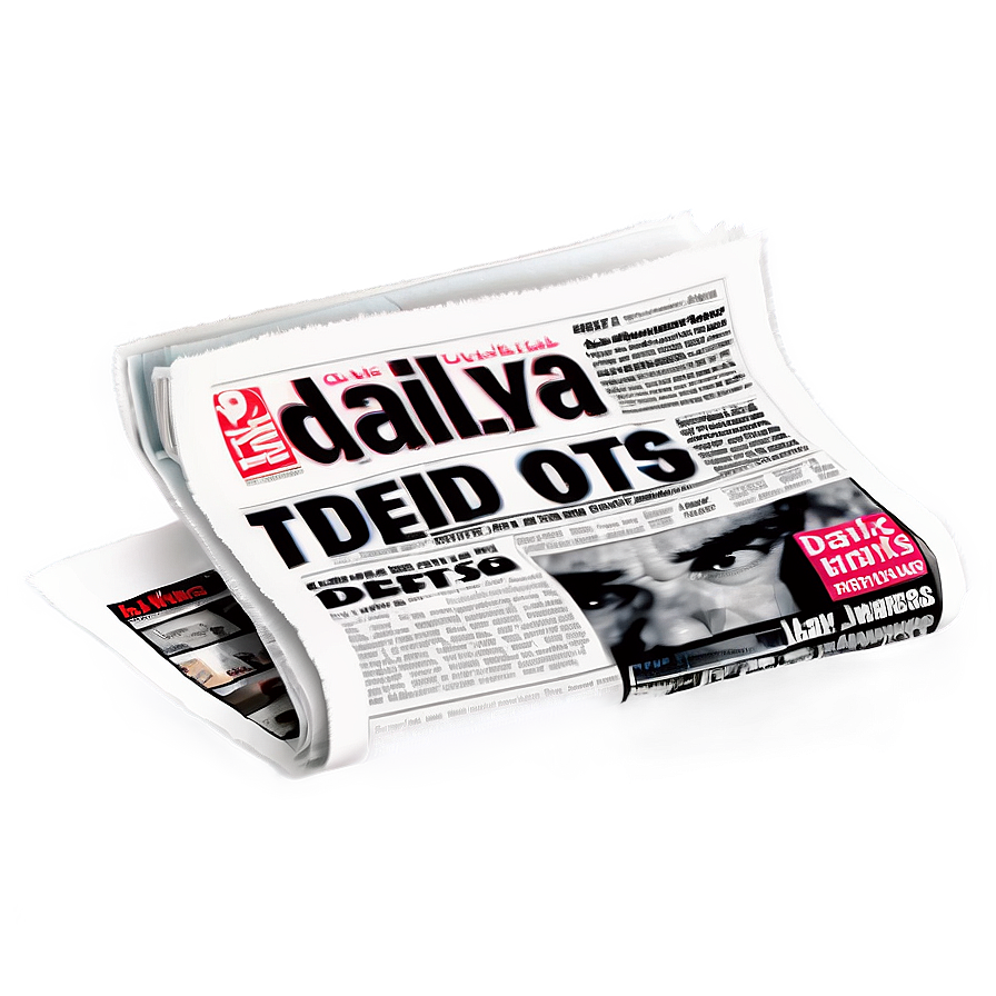Daily News Newspaper PNG nsl PNG image with a transparent background, free high-resolution download