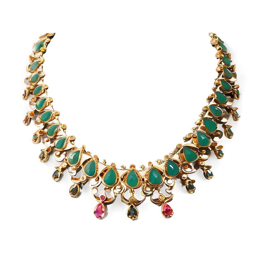 Dainty Gold Necklace Png Vmk75