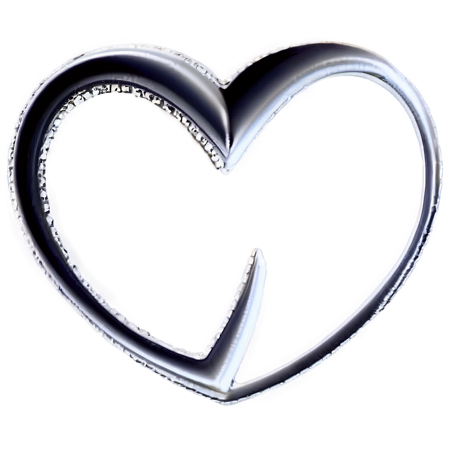 Dainty Heart Drawing Png Jnw73