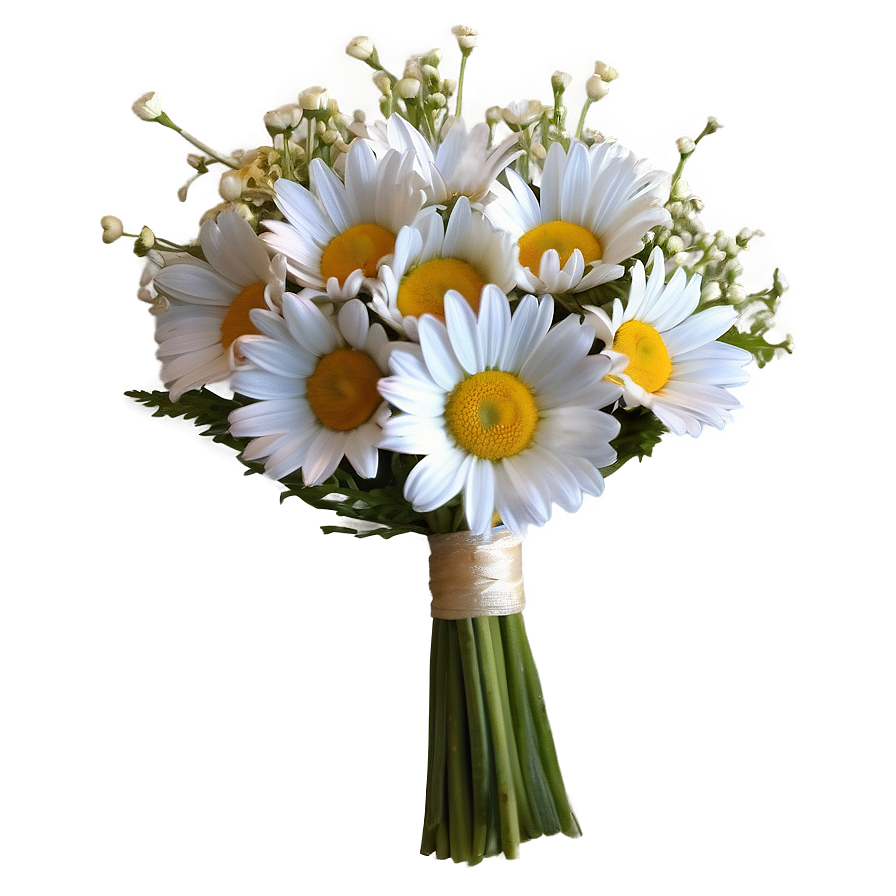 Daisy Wedding Bouquets Png Mtb32