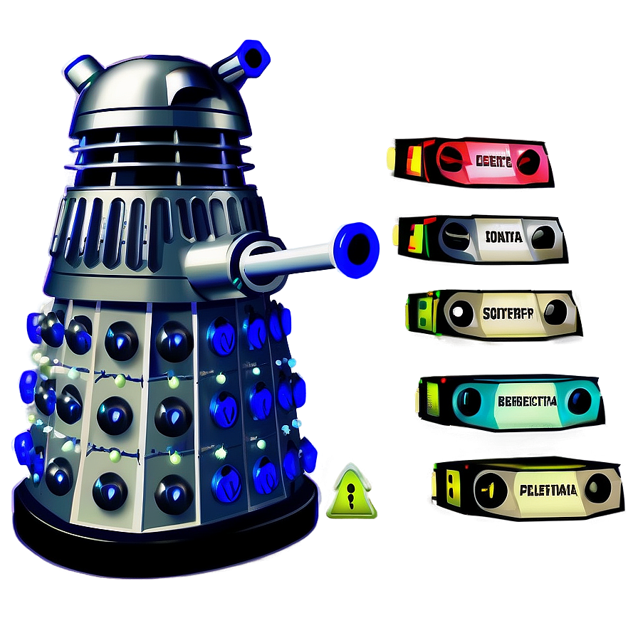 Dalek Technology Diagram Png Wwi33