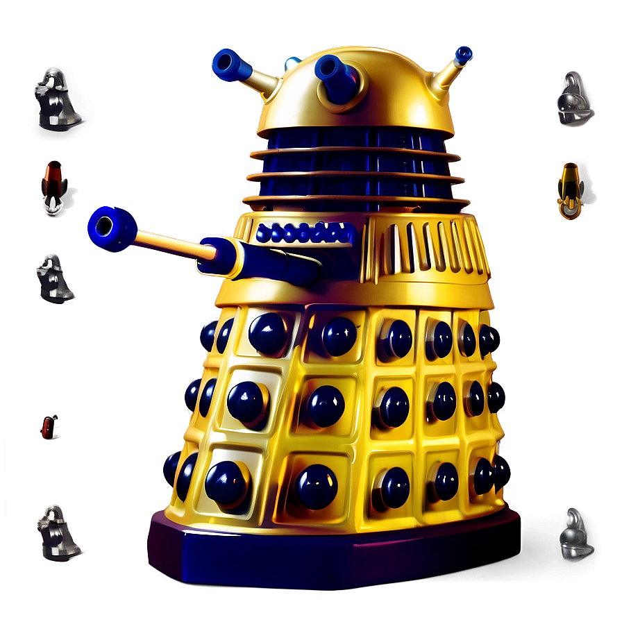 Dalek Vector Art Png 32