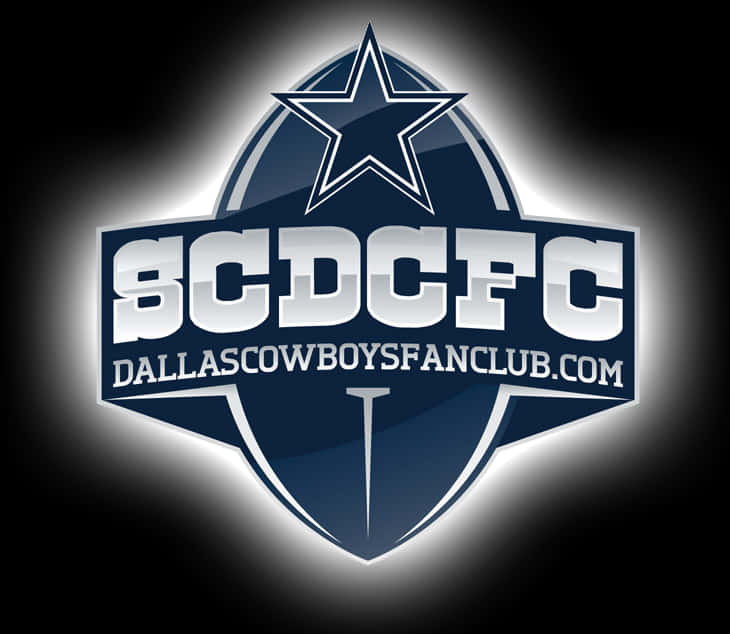 Dallas Cowboys Fan Club Logo PNG with transparent background