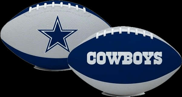 Dallas Cowboys Footballs Branding PNG with transparent background