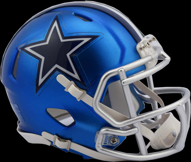 Dallas Cowboys Helmet Iconic Design PNG with transparent background
