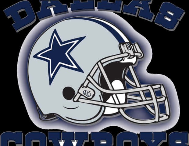 Dallas Cowboys Helmet Logo PNG with transparent background