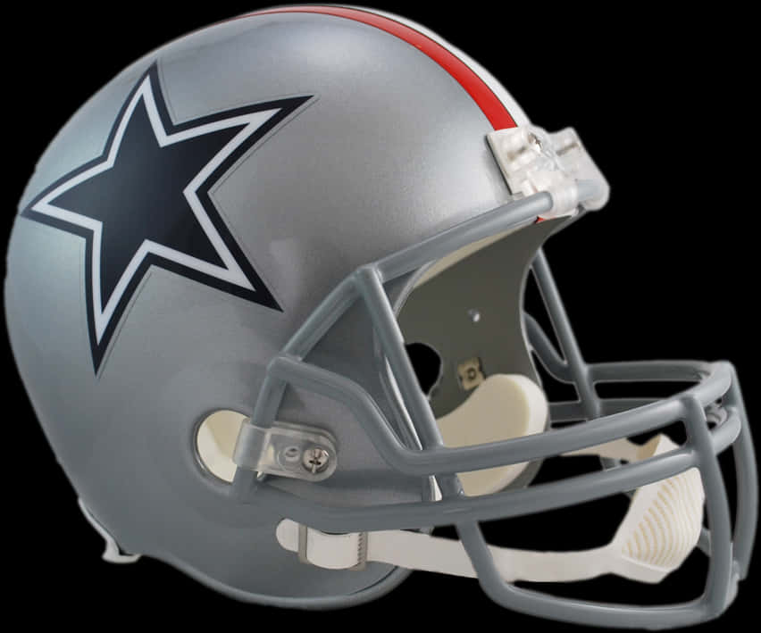 Dallas Cowboys Helmet Profile PNG with transparent background