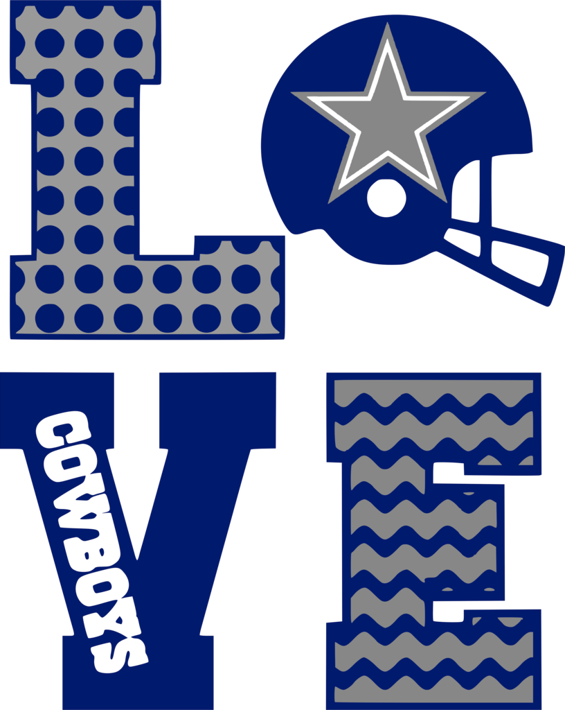 Dallas Cowboys Love Graphic