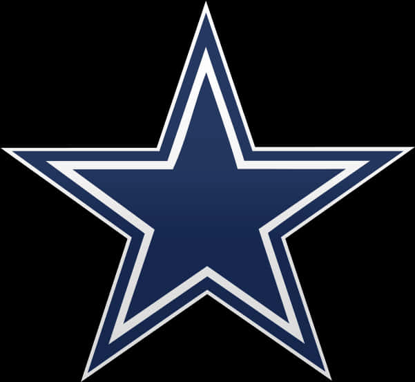 Dallas Cowboys Star Logo PNG with transparent background