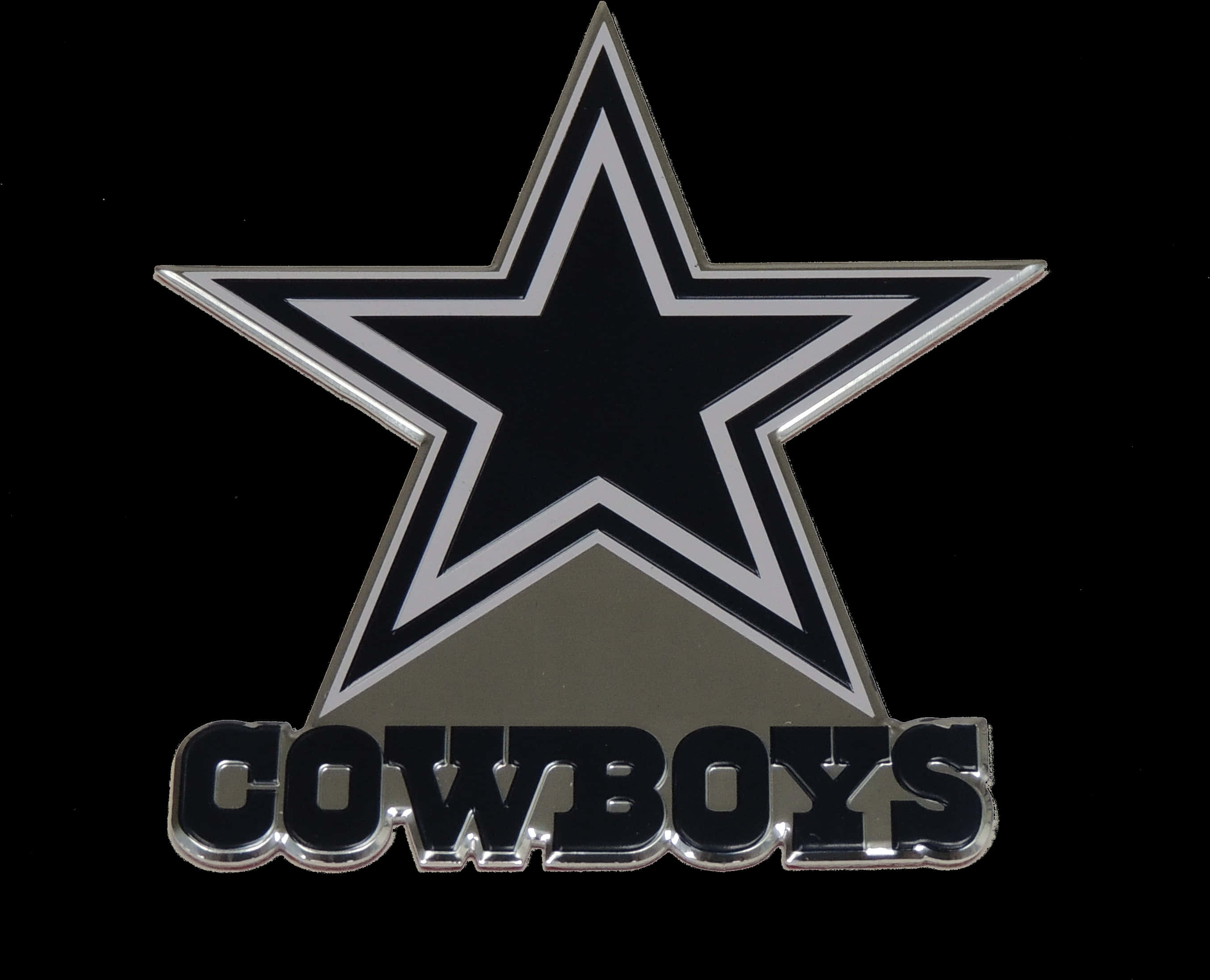 Dallas Cowboys Star Logo PNG with transparent background