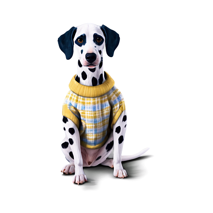 Dalmatian In A Sweater Png 37