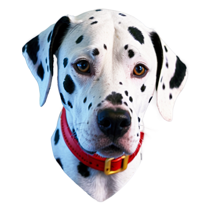 Dalmatian With Collar Png Wlh