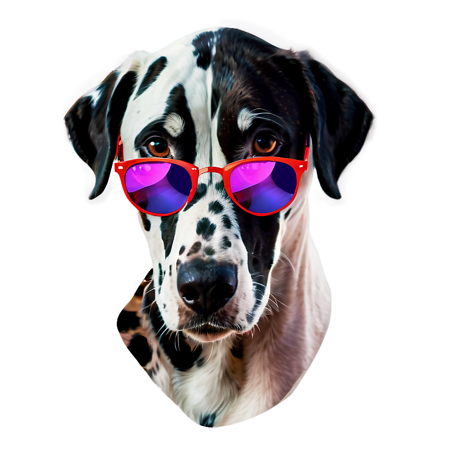 Dalmatian With Sunglasses Png 06232024