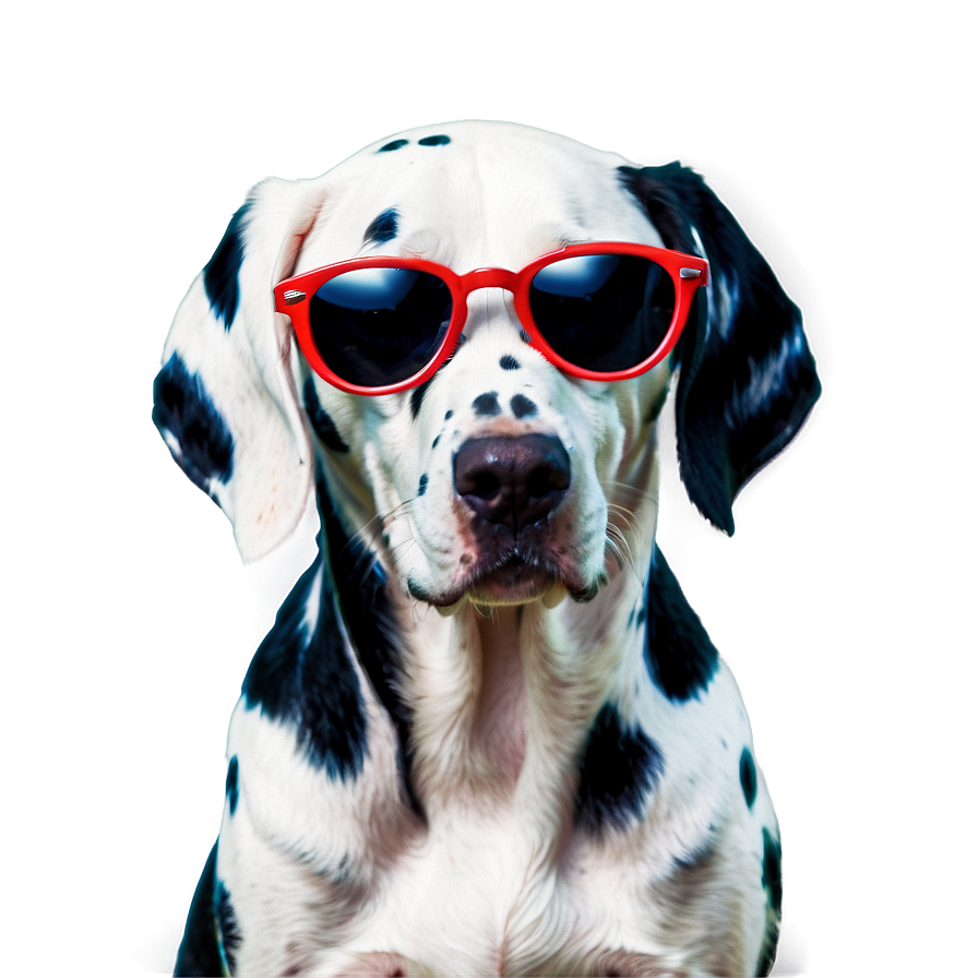 Dalmatian With Sunglasses Png 69