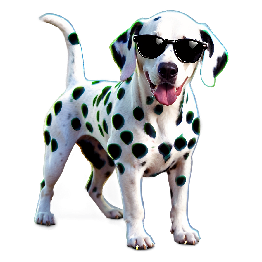 Dalmatian With Sunglasses Png Tci94