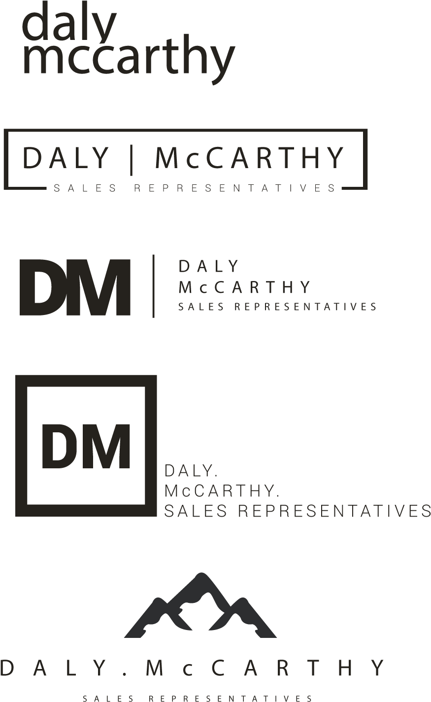 Daly Mc Carthy Logo Variations