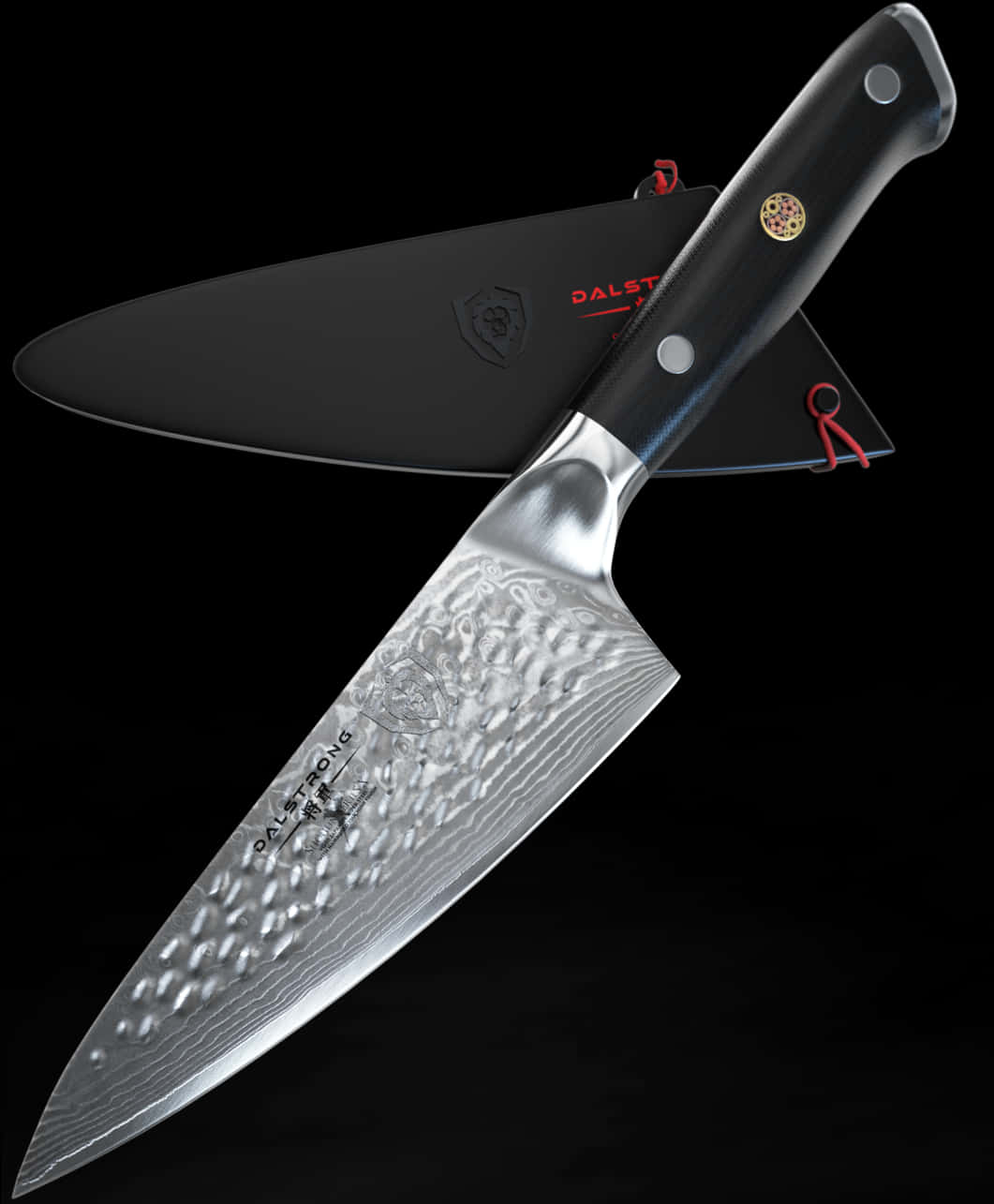 Damascus Chef Knifewith Sheath