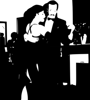 Dancein Darkness PNG with transparent background