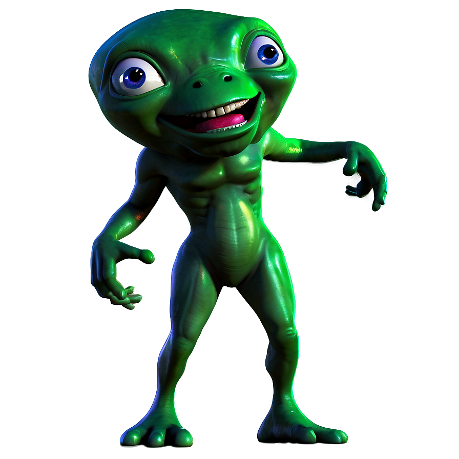 Dancing Alien Cartoon Png 24