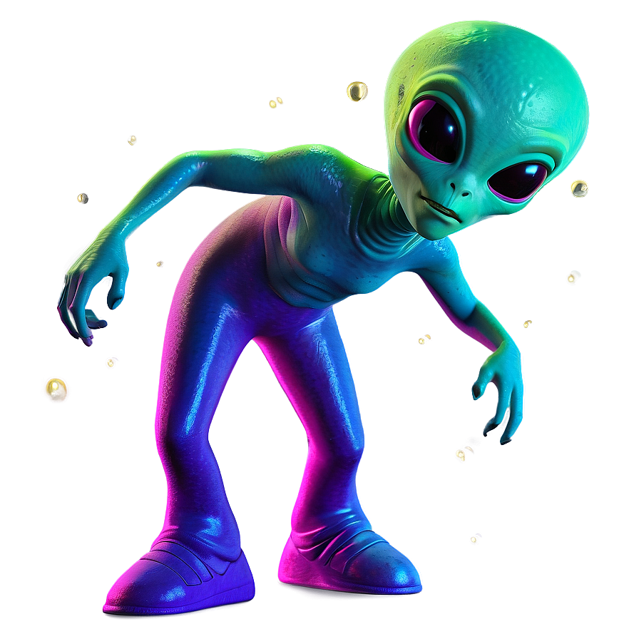 Dancing Alien Cartoon Png Dxh