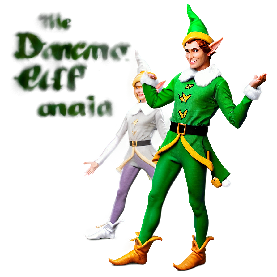 Dancing Elf Body Png 06282024