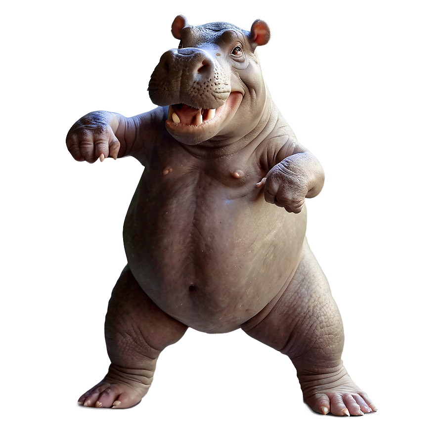 Dancing Hippo Png Kih