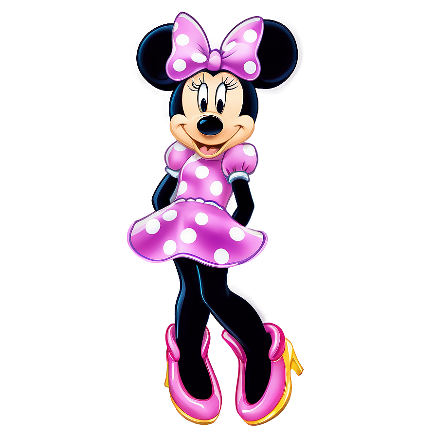 Dancing Minnie Mouse Clip Png Oko