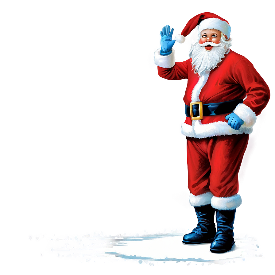 Dancing Santa Clipart Png 06262024