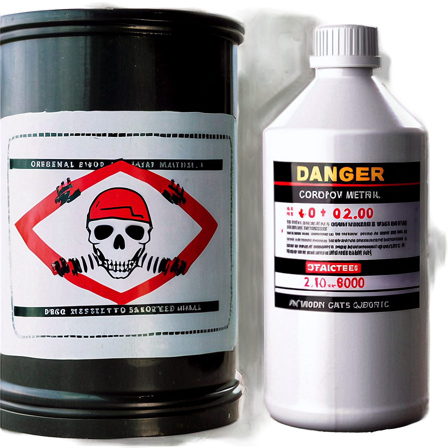 Danger Corrosive Material Png Oep5