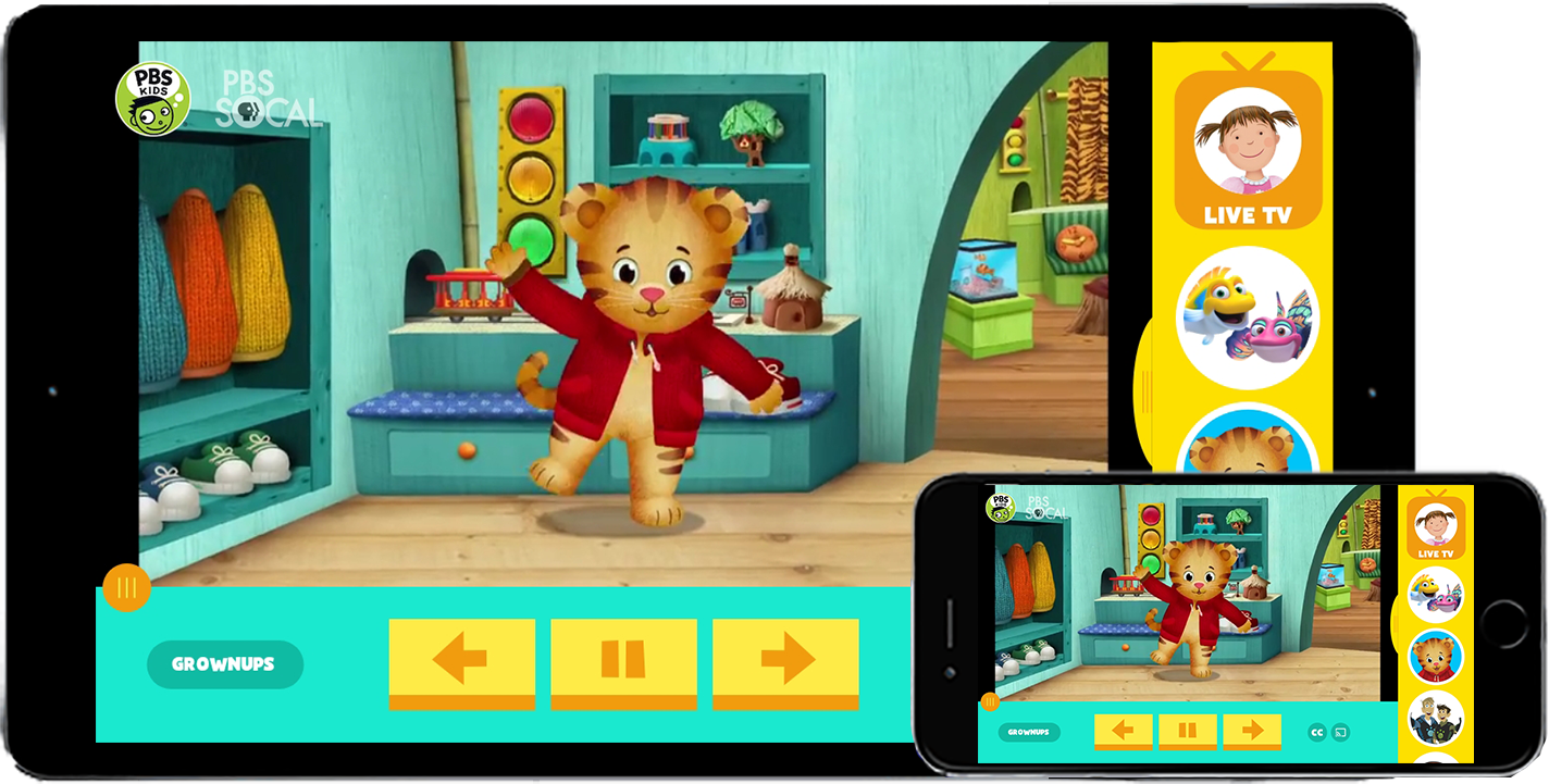 Daniel Tiger App Promotional Image