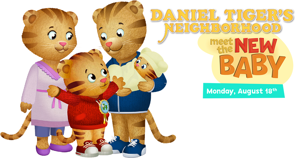 Daniel Tiger Familyand New Baby Promotion