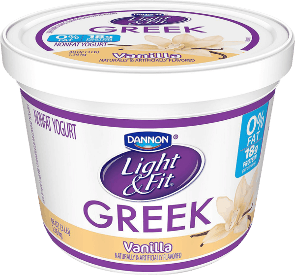 Dannon Lightand Fit Greek Yogurt Vanilla